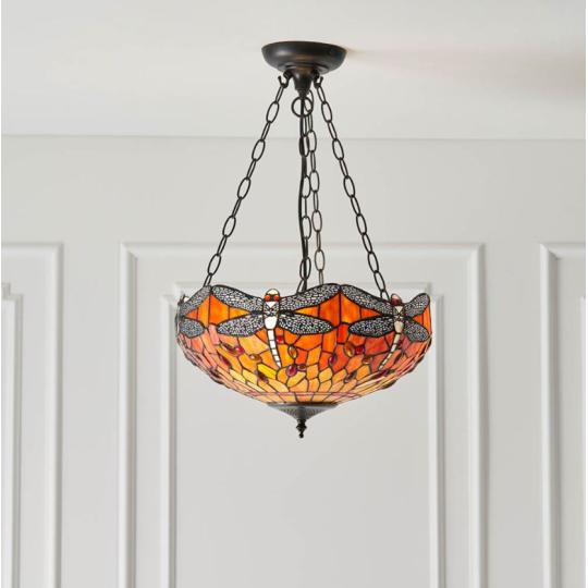 bordo elegans klasszikus kezmuves idotallo  premium meghitt harmonikus egyedi  handmade nosztalgikus stilusos tiffany piros mintas fuggesztek lampa 3.jpg